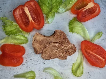 smaczki ze zdrowej paczki WĄTRÓBKA Z KRÓLIKA LIOFILIZOWANA przedsprzedaż